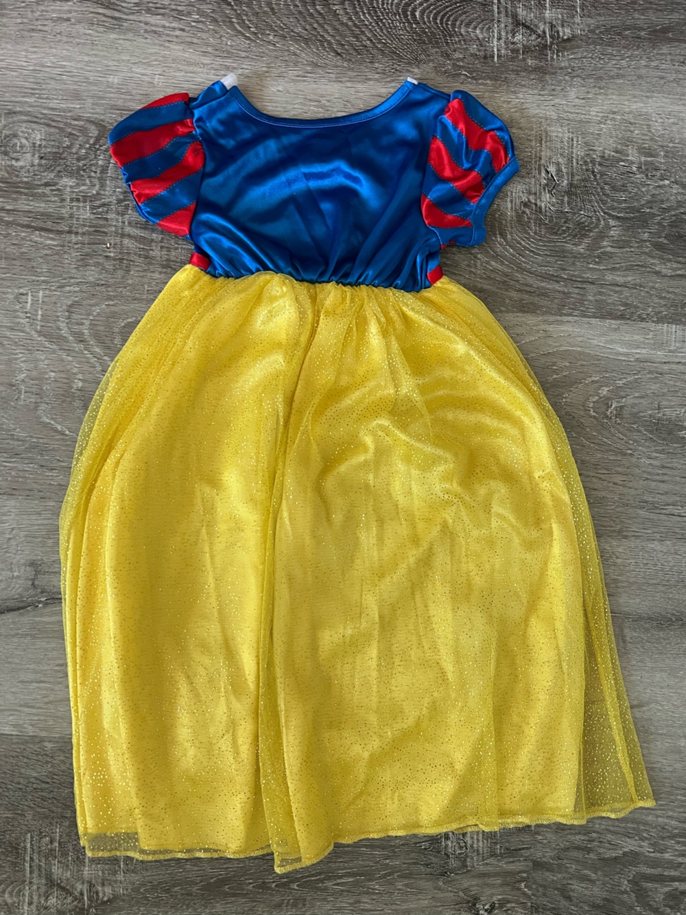 Disney Girls Yellow and Blue Snow Princess Dress-Up Nightgown - Picture 2 of 4